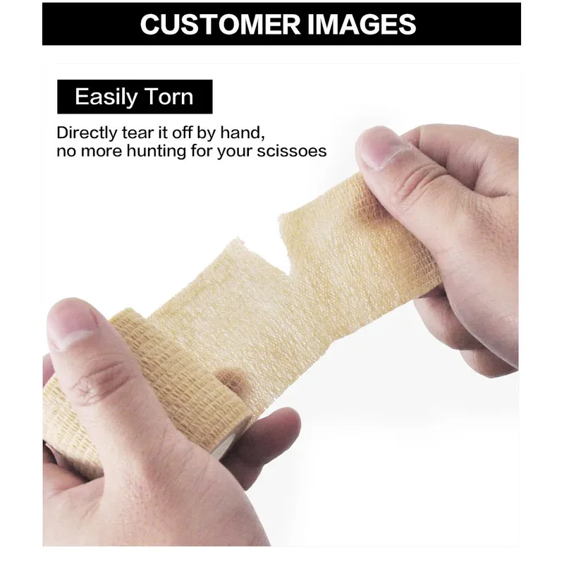 1/12Roll Self Adhesive First Aid Skin Tape Elastic Patch for Sports First Aid Wound Plasters Tape