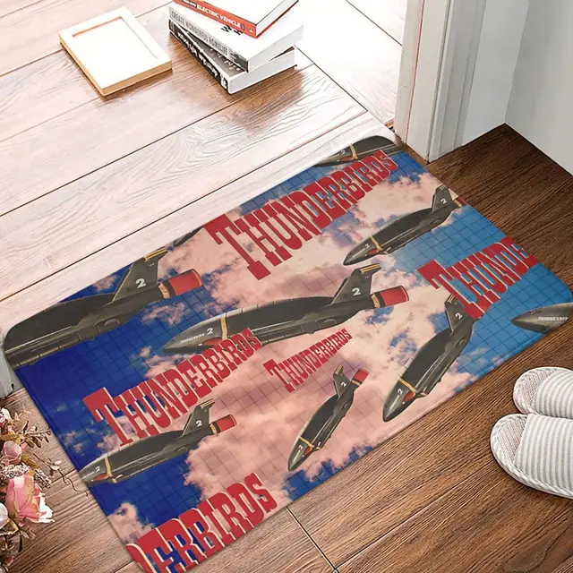 Nem Csúszás Nélküli Ajtó-Mormat Konyha Szőnyeg Thunderbirds 2, Folyosó Szőnyegbejárati Ajtó Otthoni Dekoráció