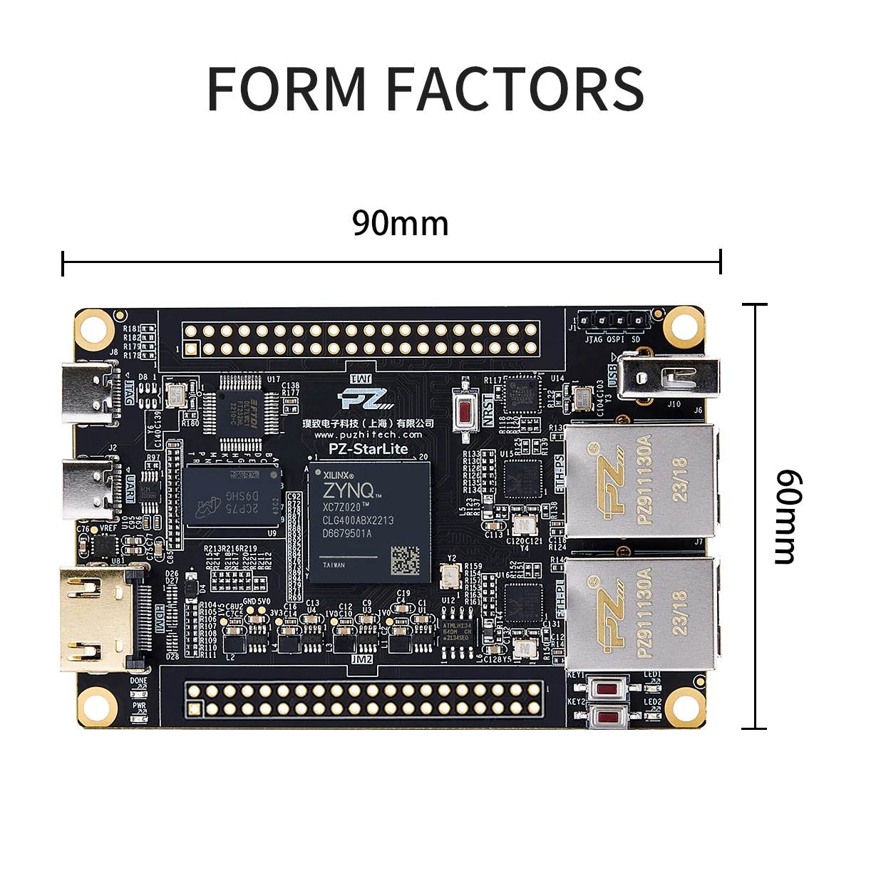 Puzhi 7010 Starlite  ŰƮ, ϸ Zynq-7000 SoC XC7Z010 FPGA  , ZYNQ 7000