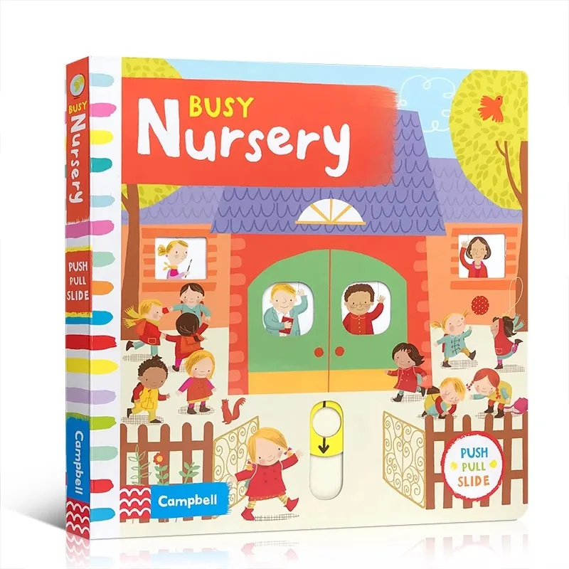 

Busy Nursery Board Book Original English Children's Books For Kids
