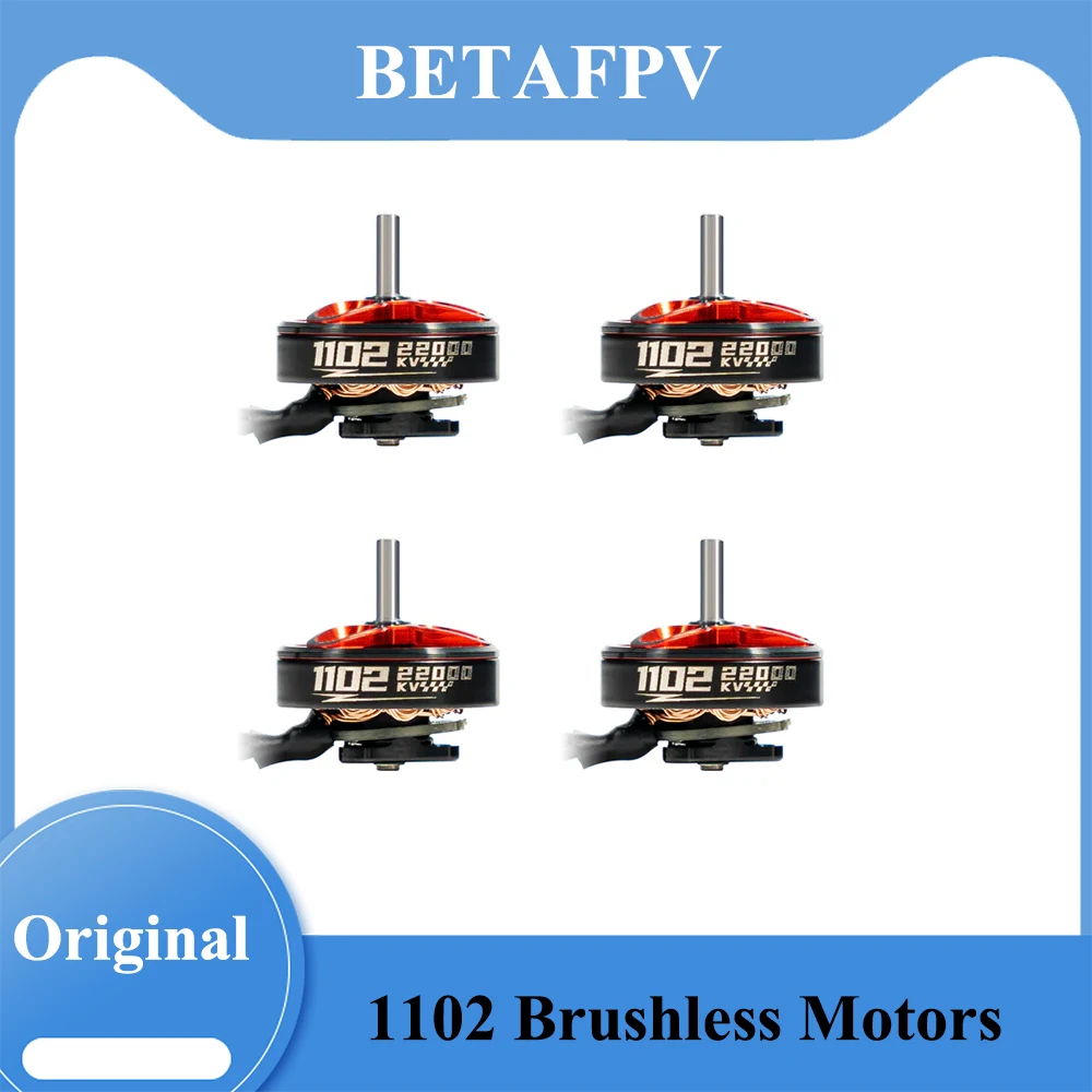Moteur Brushless 1102 18000KV/22000KV pour Drone FPV 1S 75mm
