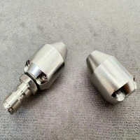 1/4 "Сопсело очистки канализации Нержавеющая сталь Сопсело очистки шланга Сопсело сада трубопровода Инструмент очистки 10L / Min ~ 30L / Min — изображение 6