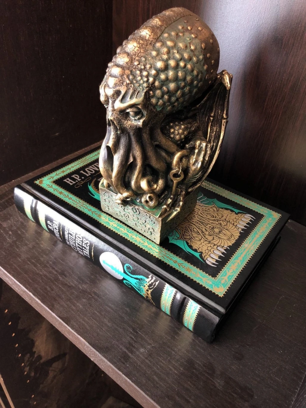 

Cthulhu Skull Statue Monster Figure Nautical Octopus Sculpture The Old One High Priest Ocean Giant Kraken Steampunk Decor