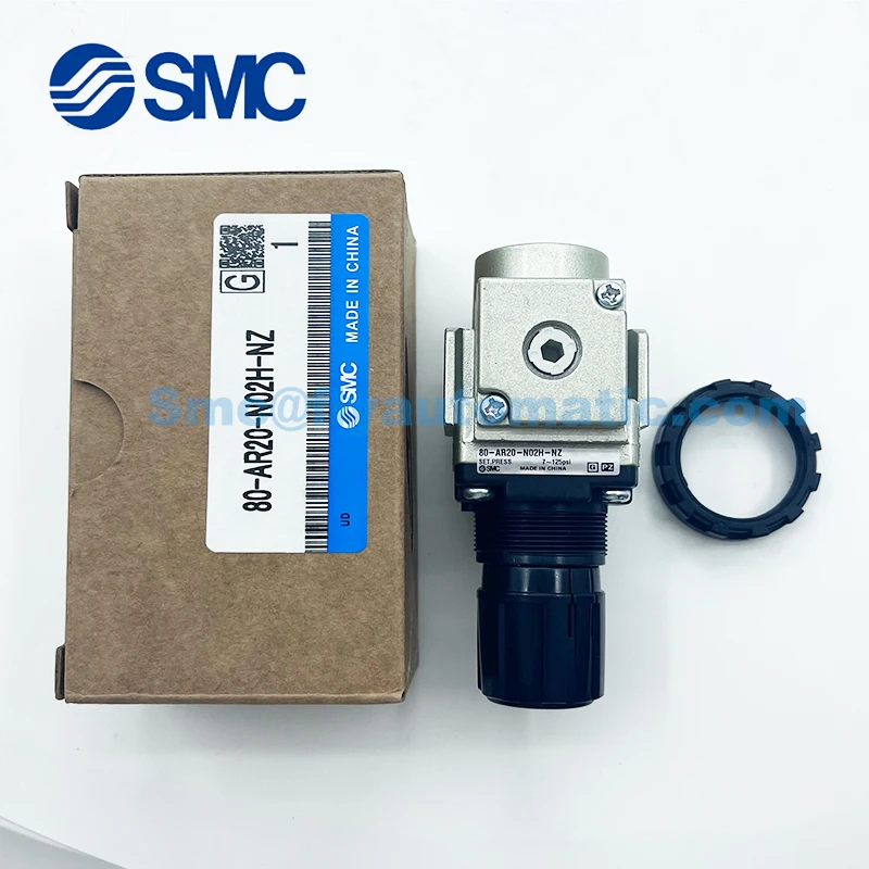 

SMC 80-AR20-N02H-NZ-B Pneumatic Pressure Regulator Compressed Air Regulator 80-AR20-N02H-NZ