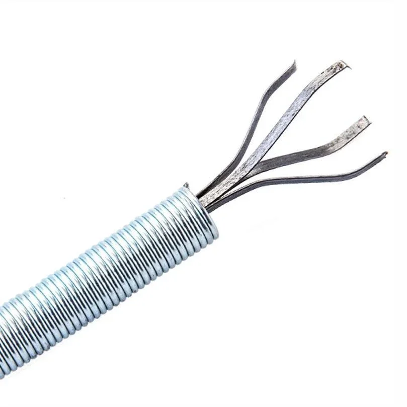 60cm Home Drain Cleaner Plumbers Snake Spring Pipe Unblocker Dredge Tools for Kitchen Sink Sewer Toilet Bathroom Accessories