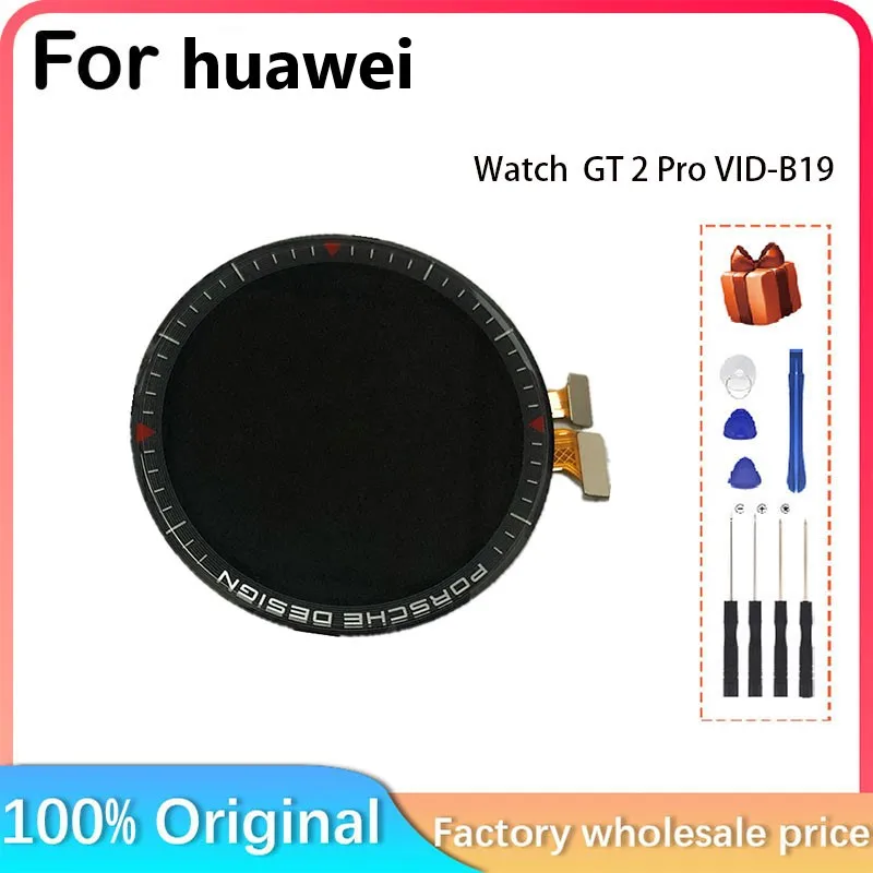 Huawei Watch GT 2 Pro VID-B19 46mm 스마트 시계 LCD 디스플레이 화면 부품 커버 유리 부품 교체 수리