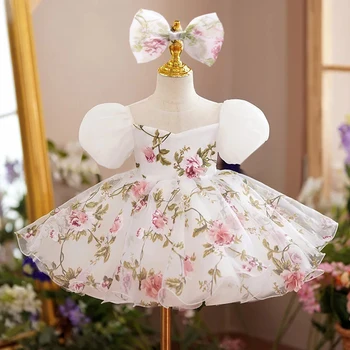 Floral Princess Summer Dress 1