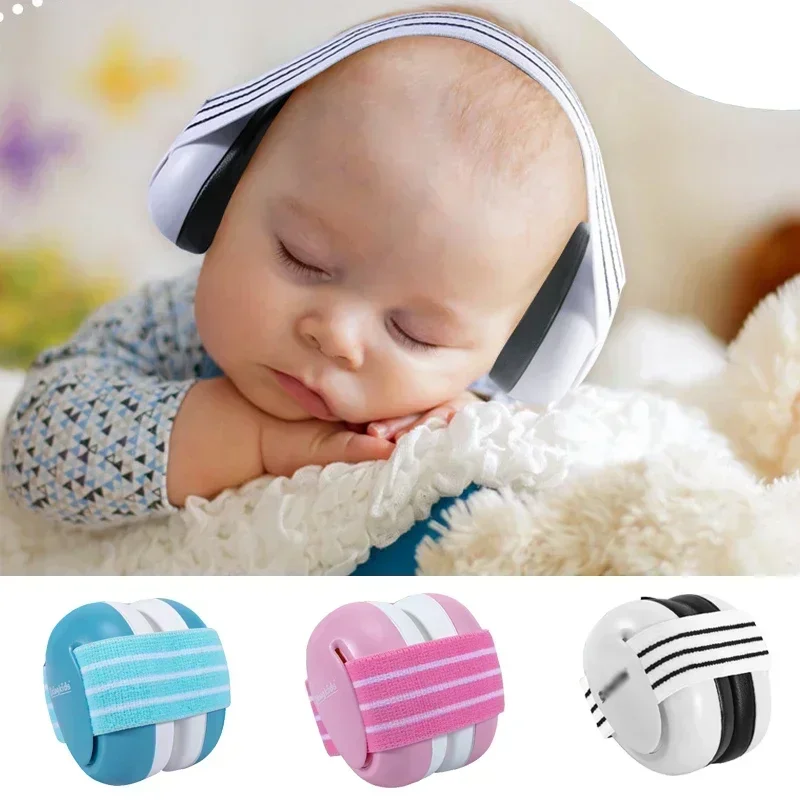 Baby Earmuff Adjustable Noise-proof for Kids Outdoor Sleep Airplane noise cancelling ear muffs ear covers