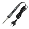 60W/80W Electric Soldering Iron Adjustable Temperature Digital Display Electronic Welding Repair Tools With Solder Tin Iron Tips 6