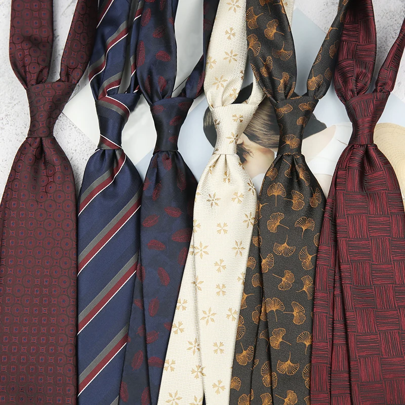 Linbaiway Novelty Floral Print Tie For Men and Women Skinny 8cm Neck Tie For Wedding Party Casual Mens Neckties