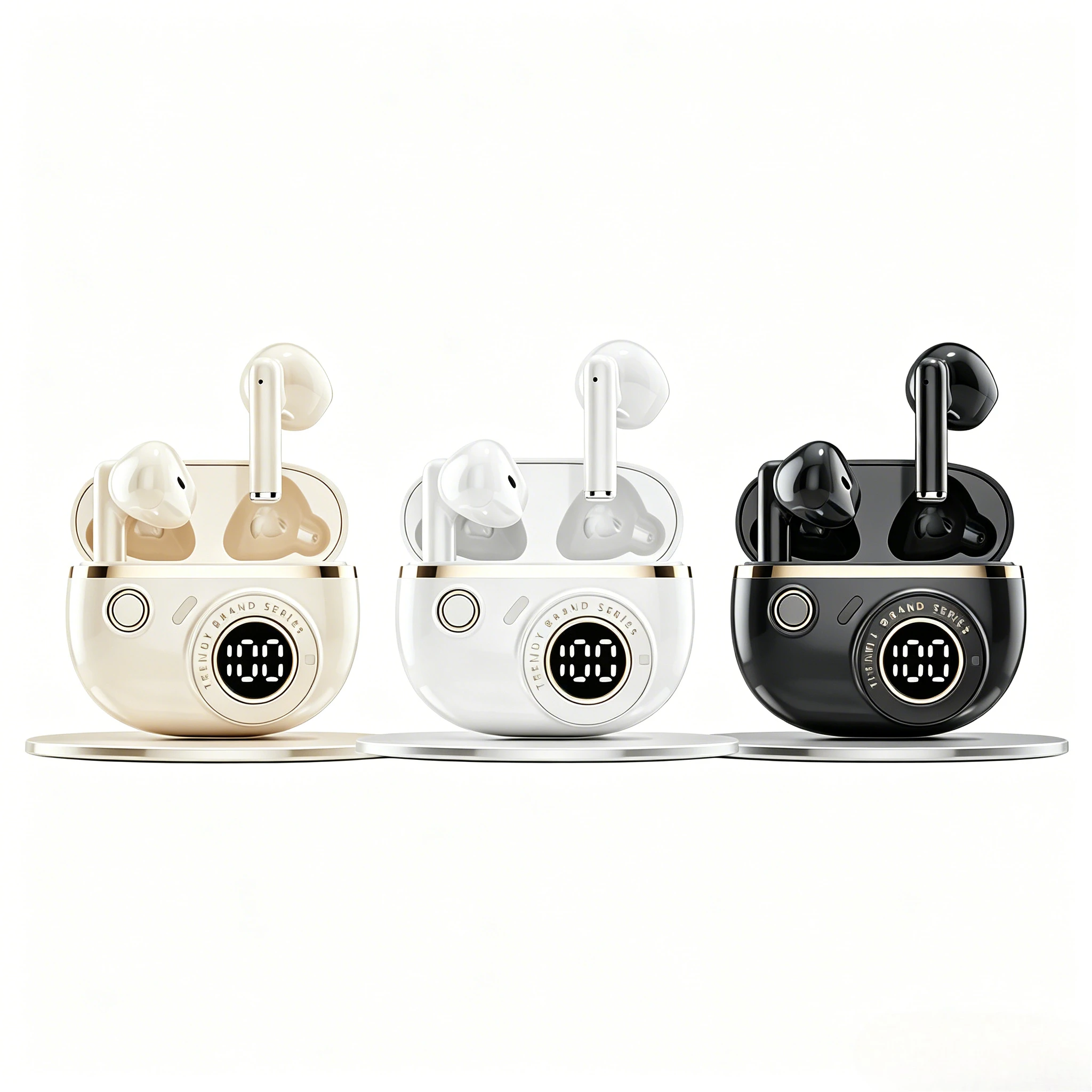 Wireless Bluetooth Earbuds With Noise Isolation And Microphone_voghion.com