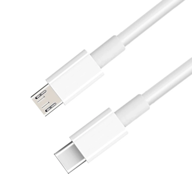 

USB C Type C Male to Micro USB Male Cord Sync OTG Data Cable Cord for Huawei Phones Tablet PC Durable