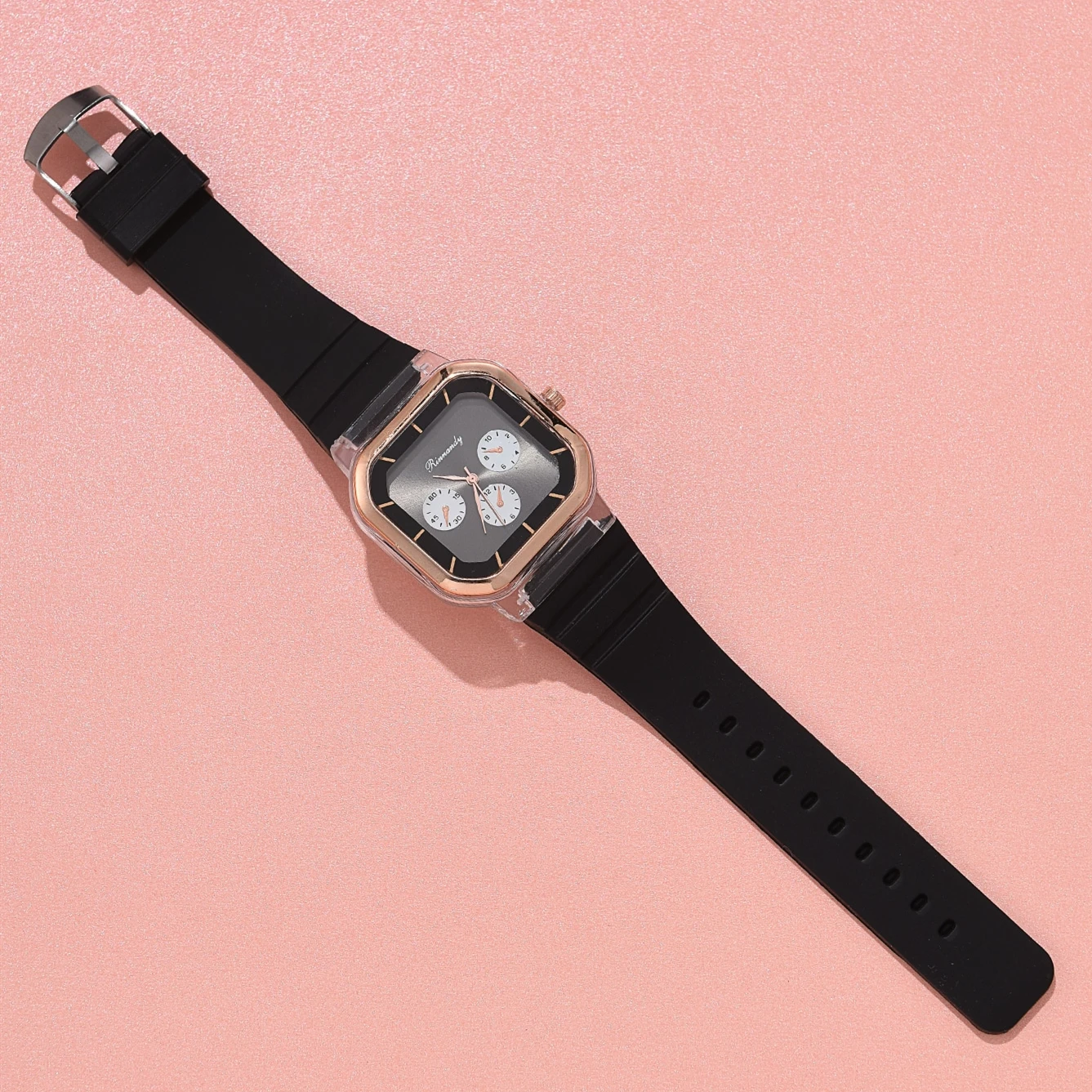 Quartz Watch Fashion silicone band women quartz sports watch