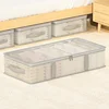 Foldable Storage Bags PVC Transparent Large Capacity Clothing Wardrobe Storage Bag Wear-resistant Dustproof Moisture-proof 6