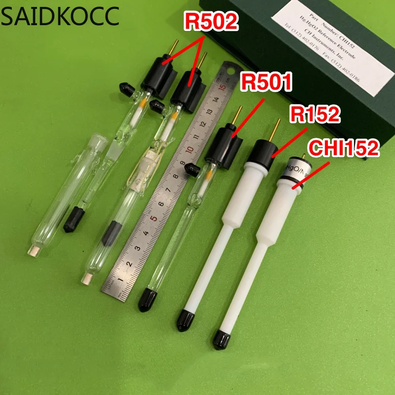 

R501 R502 ртуть/оксид ртути опорный электрод, Shanghai Chen Hua Оригинал R501 R502 ртуть лампочки, Hg.HgO2.