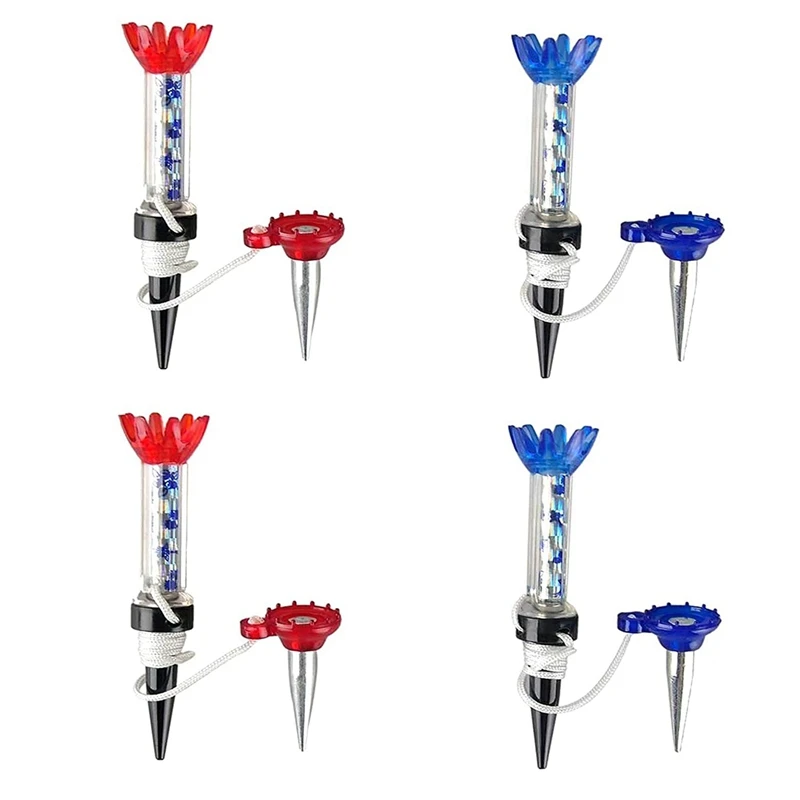 

3X Magnetic Golf Tees 80Mm Durable 360 Degree Rotation Tees For Men Women Golf Practice Training