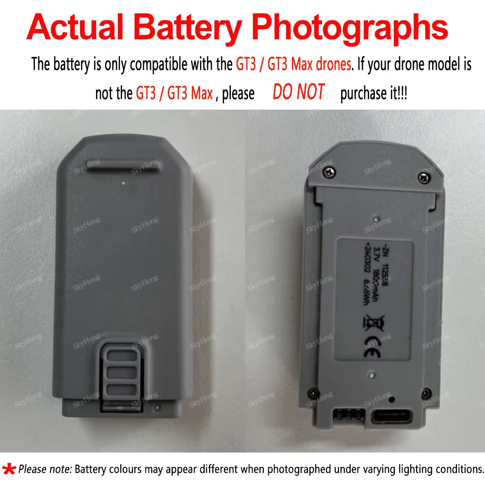 Drone Battery 3.7V 1800MAh for LSRC GT3MAX / GT3 RC Quadcopter Replacement Accessory Parts