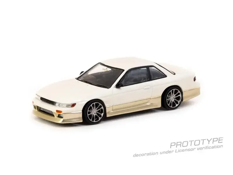 

PreSale Tarmac работает 1:64 VERTEX Nissan Silvia S13 коллекция моделей автомобилей из белого/золотого литья
