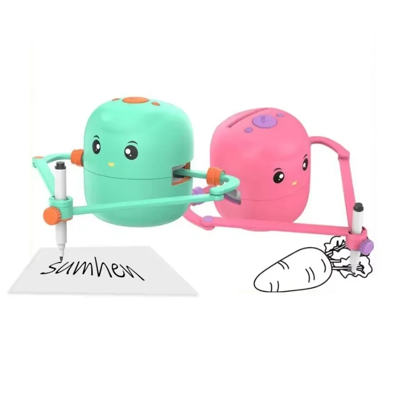 Intelligence Kids Drawing Robot Technology Automatic Painting Robot Learn To Draw Art Training Machine Toys Artist Gift