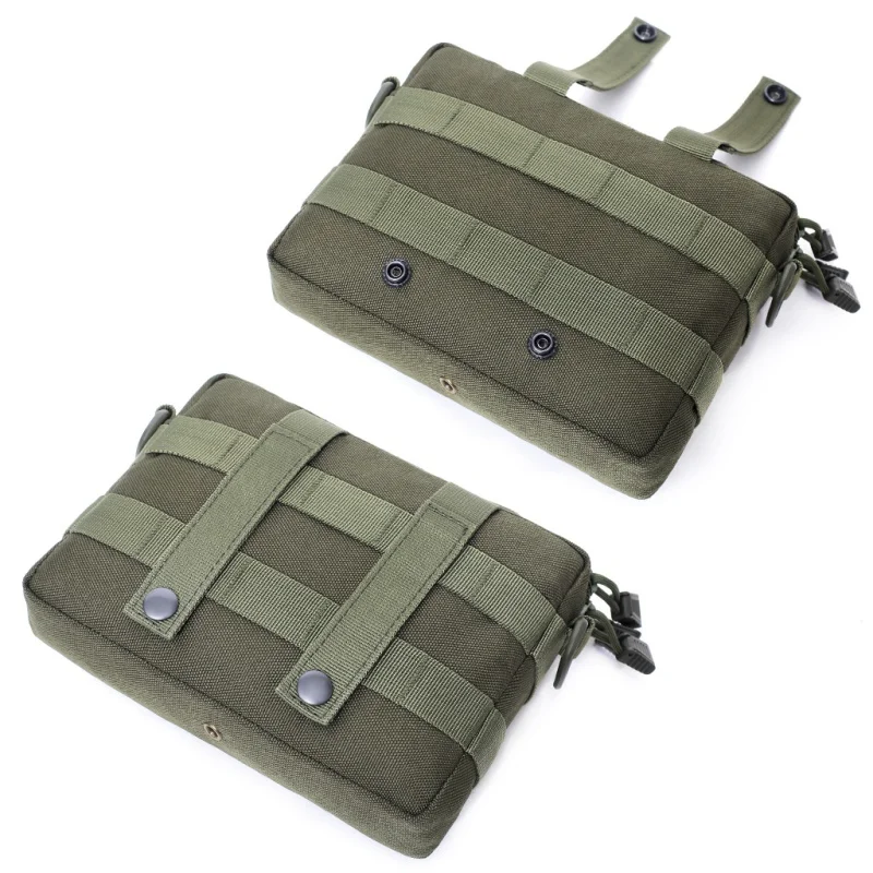 EDC Tactical Nylon Molle Utility Organizer Pouch Hunting Tool Bag Vest Waist Pouch Storage Bag Waterproof Field Sundries Bag 5