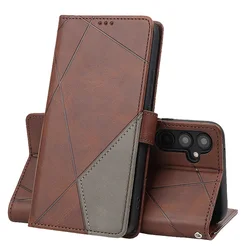 Wallet Business Magnetic Flip Leather Case with Card Slot and Photo Frame Cover - Note 10 (Dark Brown)