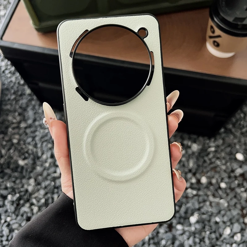 Magnetic PU Leather Ultra-Thin Anti-Slip Phone Case