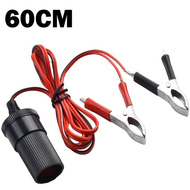 12V Car Battery Terminal Clamp Clip Cigarette Lighter Power Socket