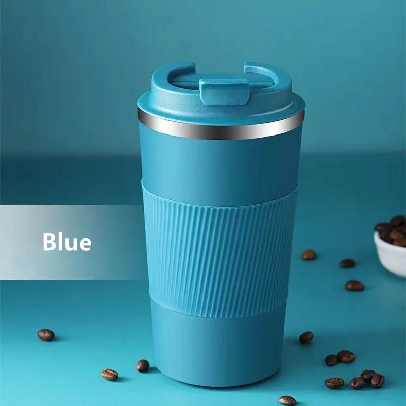 CAKA 380ML Handle Coffee Mug Stainless Steel Thermos Cups Vacuum Flask  thermo Water Bottle Adult Bussiness Men Tea Portable Ther - AliExpress