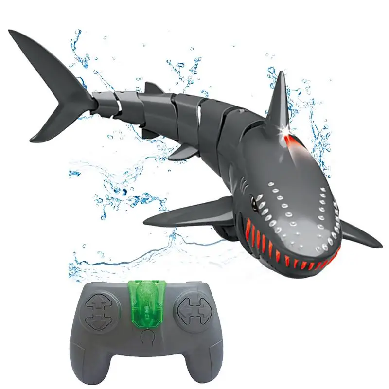

Электрическая лодка Shark, игрушка, высокоскоростной водонепроницаемый водный автомобиль акулы с дистанционным управлением, игрушка для детей, электрическая игрушка Акула для бассейнов и озер