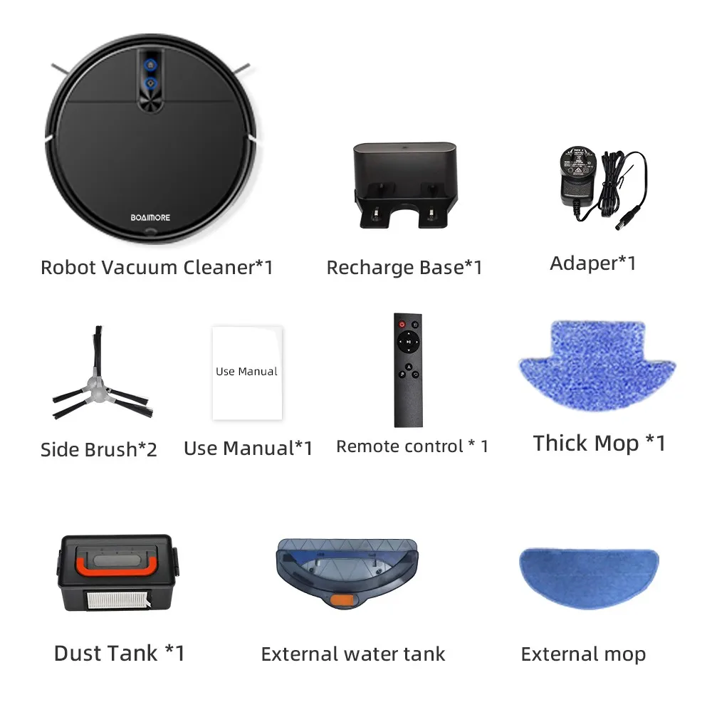 Smart Vacuum Cleaner Robot 3600PA Sweeper Floor Wireless Auto-Recharge Navigation Area On Map Pet Hair Home Cleaning Robotic robot vacuum cleaner
