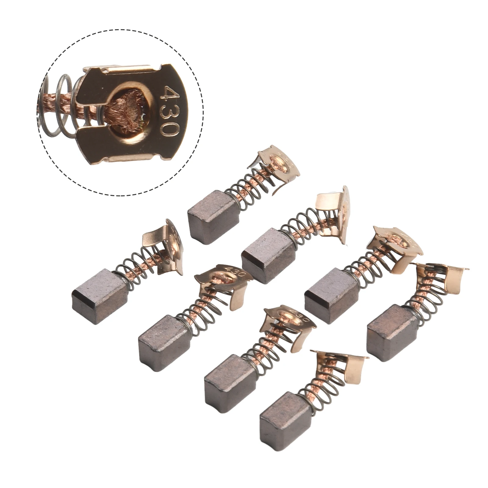 

Power Tool Carbon Brushes CB-430 Metal+carbon For 18V LXT Angle Grinder High Quality High Strength Wear Resistance