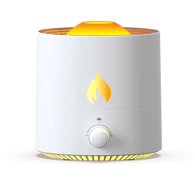 320ML Simulation Flame Aromatherapy Essential Oil Diffuser Stress