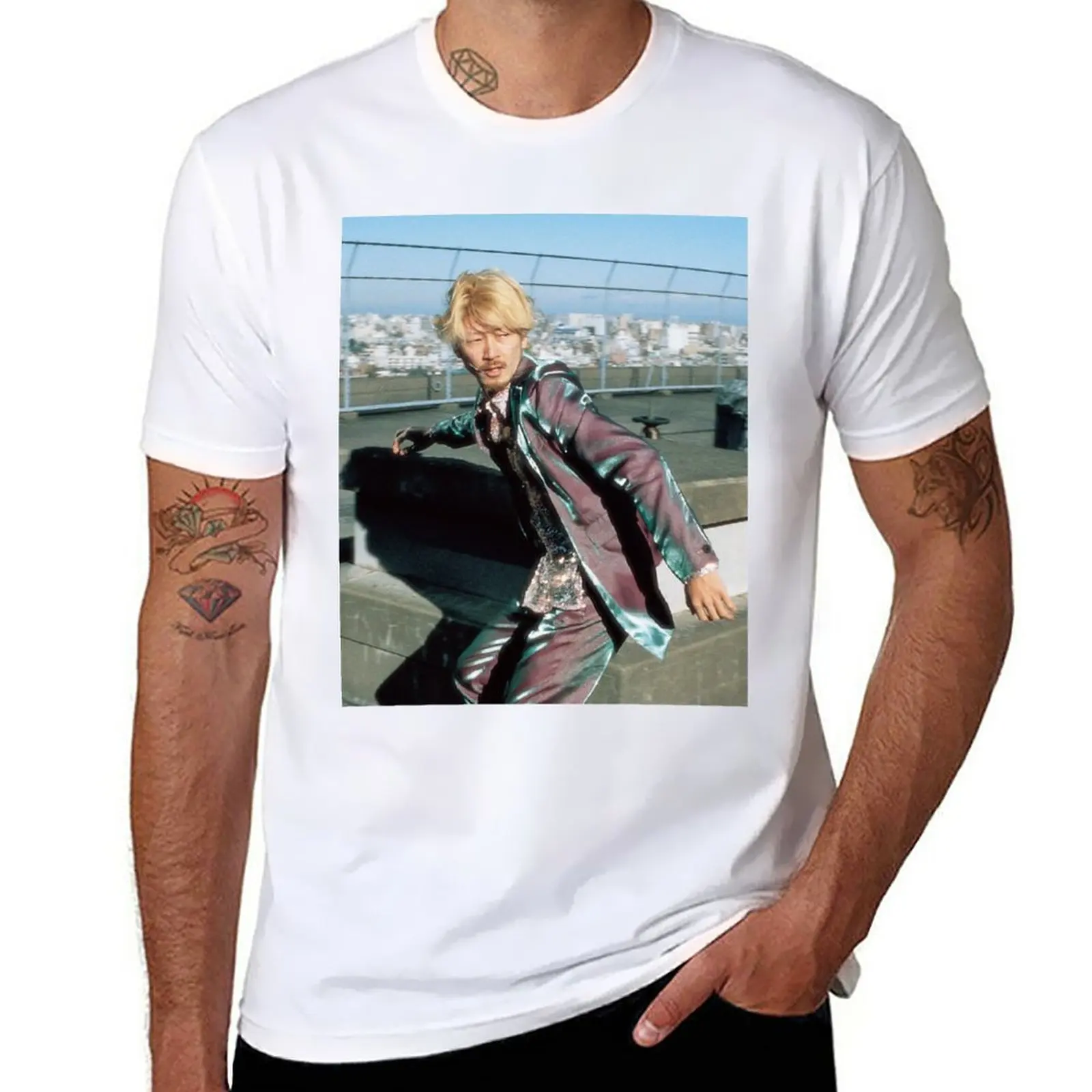 

New KAKIHARA ROOF FIGHT 1 T-Shirt Anime t-shirt Short t-shirt oversized t shirt mens champion t shirts