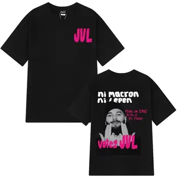 Y2k Hip-hop T-shirt 2026 French Rapper JUL Fashion Graphics Print Cotton T-shirts Casual Aesthetic Trendy T-shirt Unisex 1