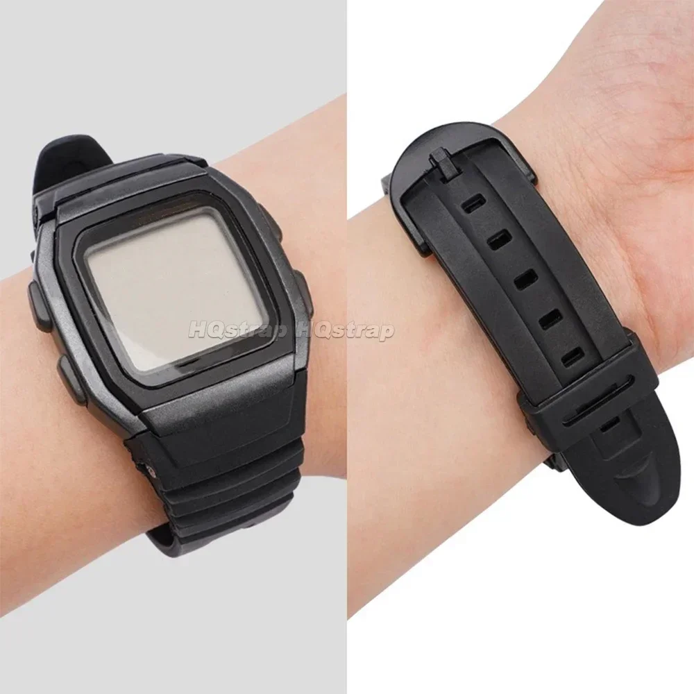 Silicone Sports Watch Strap - Waterproof Rubber Wristband Accessory