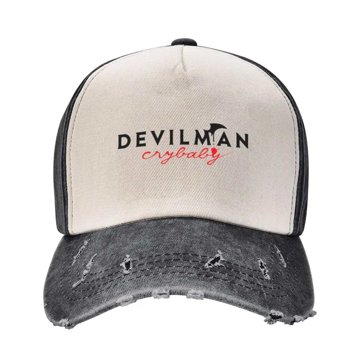 Devilman Crybaby Moda Casual Un Cappello Da Baseball Lavato