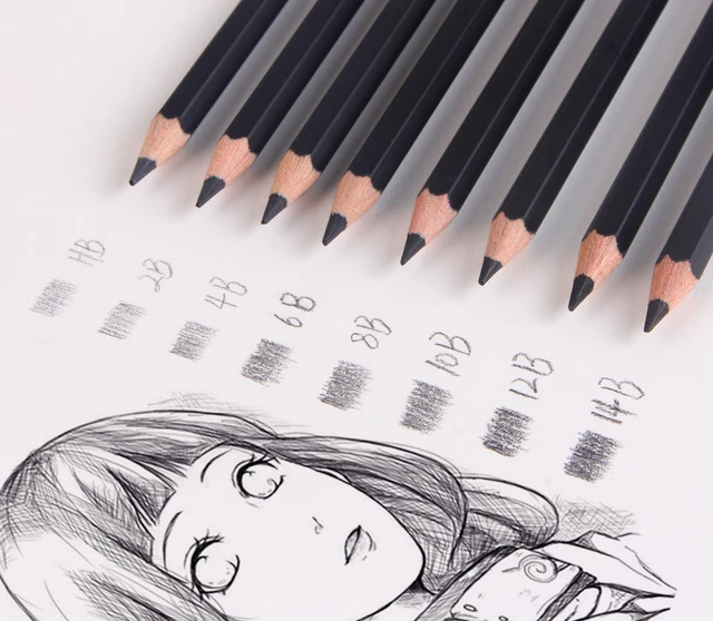 12pcs Hb 2b Drawing Pencil Professional Sketching Art Pencils Graphite  Shading Pencils For Beginners Supplies School Stationery - Wooden Lead  Pencils - AliExpress