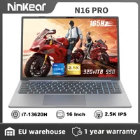 Ninkear  N16 Pro Laptops 16" 2.5K 165Hz Intel Core i7-13620H WiFi 6 32GB RAM  1TB SSD Laptop Windows 11 Notebook Office Computer 1