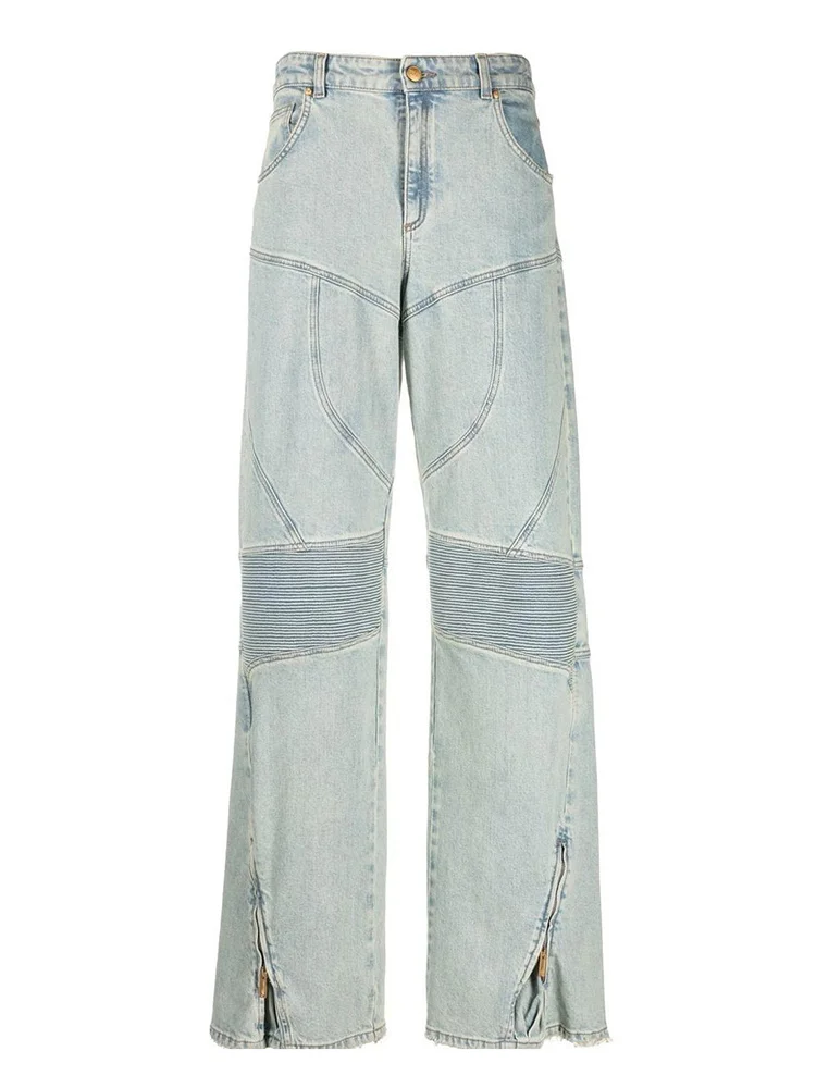 denim-wide-leg-pants-for-women-high-waist-patchwork-pocket-casual-autumn-jeans-female-fashion-clothing-2024-new-gk331