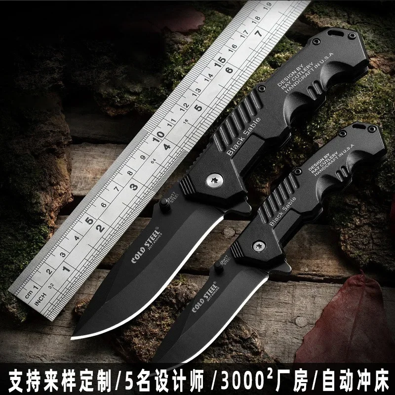 

Stainless steel outdoor mini folding knife high hardness self-defense folding knife camping survival knife multi-purpose knife