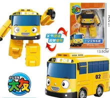 

Korean Amine model Tayo the little bus Transformation Action Figure Toys Kids Toys For Boys Gifts bus car vehicle color 5