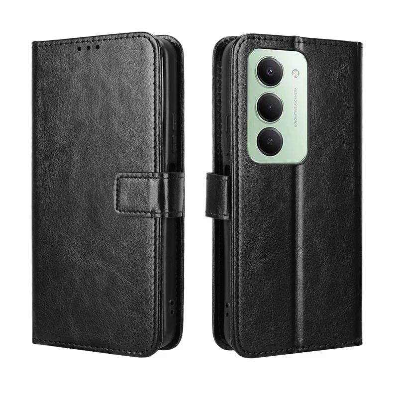 Luxury Magnetic Leather Wallet Flip Case - Elegant Cover