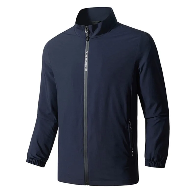 Golf Lightweight Coat Men's plus Size Sports Top Spring and Autumn Golf Breathable Cooldry Jacket Men
