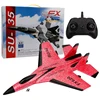 FX-620 SU-35 RC Remote Control Airplane 2.4G Remote Control Fighter Hobby Plane Glider Airplane EPP Foam Toys RC Plane Kids Gift 6