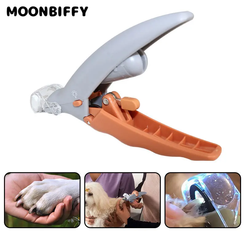 Cat Dog Nail Clippers Dog Nail Trimmer Led Light Nail Trimmer Pet