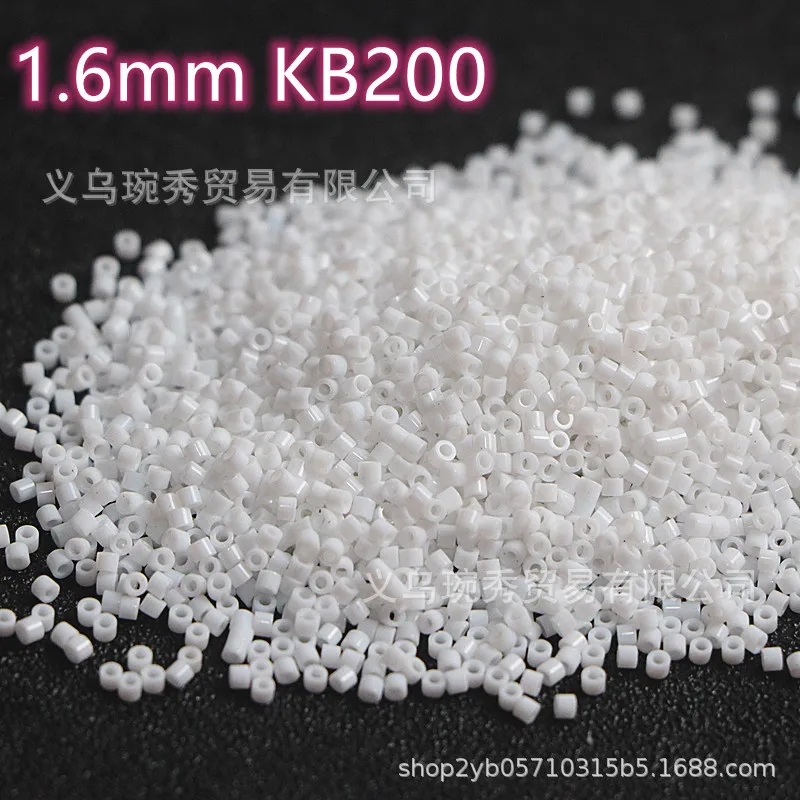 Oil Painting Antique Bead Collection - Handmade DIY Embroidery Loose Beads, 1.6mm