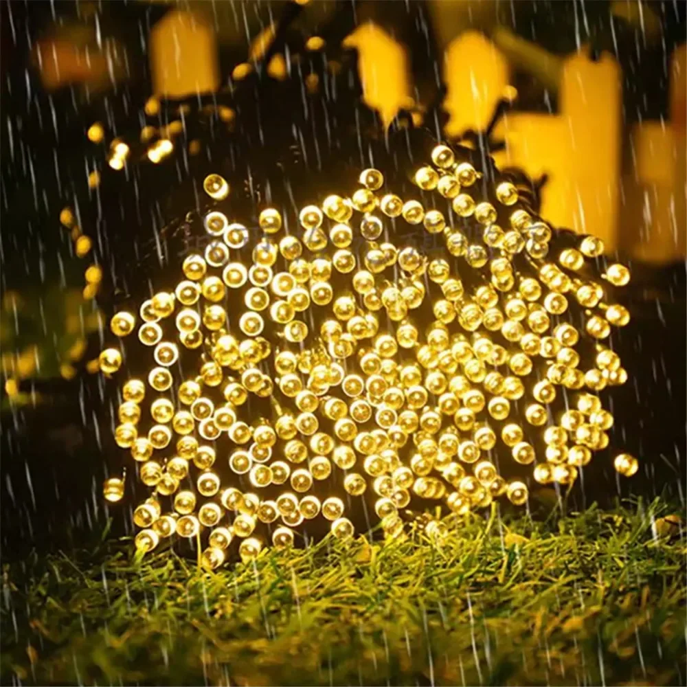 Waterproof Solar String Lights for Outdoor Garden Party Decoration