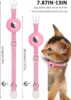 for Apple AirTag Cat Collar,Air Tag Pet Collar with airtag Holder and Bell Reflective GPS Kitten Collar for Girl Boy Cats gatos 4