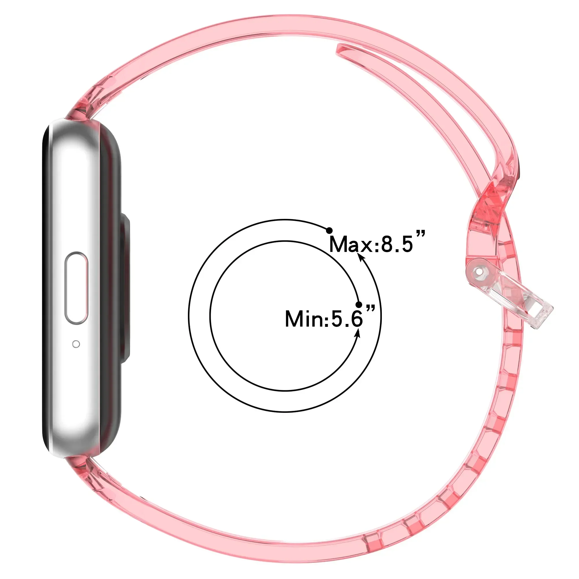 Photochromic TPU Sport Strap: Adjustable Replacement Band