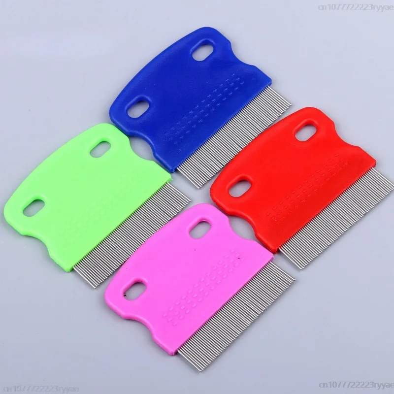 

Товары для домашних животных, гребень для блох, игла из нержавеющей стали для удаления блох, решетка для кошек и собак, гребень для закрытия зубов домашних животных, Терминатор